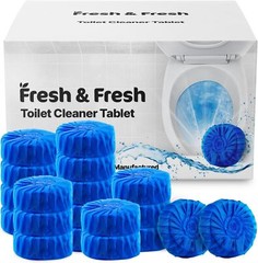 Disposable Toilet Bowl Cleaners(15-300 Tablets) Odor Eliminator, Fresh Scent