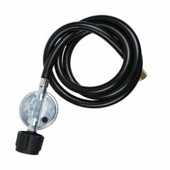 LP Regulator & Gas Hose with 1 PSIG Constant Pressure Valve for Cooker & Grill