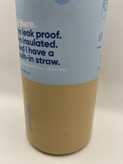 Owala 32 oz FreeSip Stainless Steel Water Bottle Color: Beachfront Yellow READ!