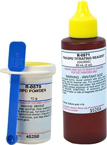 Taylor Replacement Reagent FAS-DPD Refill Kit (Large) – Over 100 Tests
