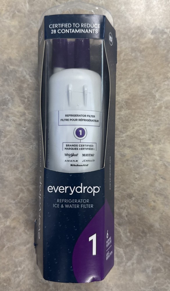 Everydrop EDR1RXD1 Refrigerator Water Filter 1 Whirlpool Maytag Kitchenaid OEM