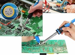 NEW Soldering Iron Electric Gun Adjustable Temperature 60W Welding Solder Wire