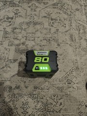 Rebuilt Greenworks 80v 2.5 Ah Battery