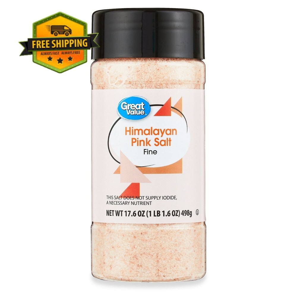 Great Value Fine Himalayan Pink Salt – 17.6 oz