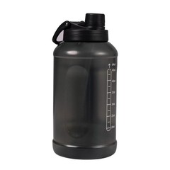 Reusable 64oz Water Bottle with 2 in 1 Straw and Chug Lid Lightweight