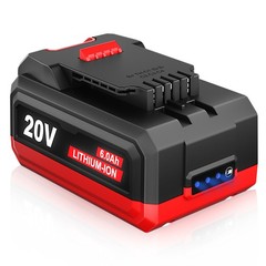 Pack 20V 6Ah Li-Ion Battery for Bauer 1702C-B 1701C-B 1907C-B 2108C-B 2109C-B
