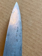 SABATIER France 4 STAR ELEPHANT 12″ CHEF KNIFE CARBON STEEL Full TANG