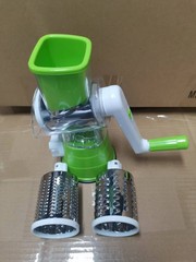 3-in-1 Rotary Food Vegetable Nuts Cheese Fruit Slicer Shredder Cutter Grater