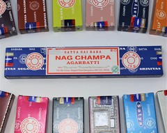 Satya Nag Champa Mixed Best Seller Incense Sticks: Bulk Lot 10 Boxes x 15 gm