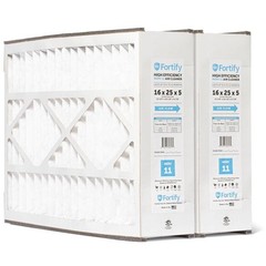 Fortify 16x25x5 MERV 11 Replacement for Trion Air Bear. Qty 2