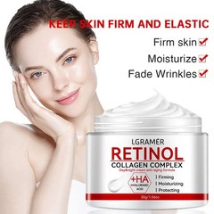 Retinol Lifting Firming Cream – Collagen Anti-Aging Moisturizer for Wrinkles & B