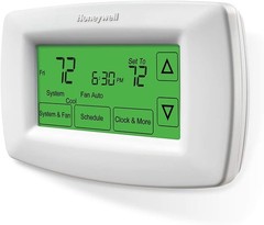 Energy-Efficient 7-Day Programmable Touch Thermostat with Smart Response Tech