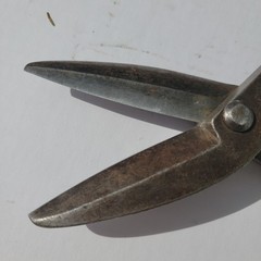Wiss-18 14″ Metal Shears High Carbon Steel Tin Snips Great Condition