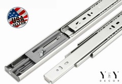 5 Pairs 12″-24″ Soft Close Drawer Slides Ball Bearing Full Extension Value Pack