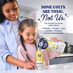 Cleancult Dish Soap Liquid Refills Plant Based Cleaning Power Cuts Grease &…