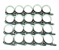 T-Bolt Hose Clamps Stainless Steel Intake Silicon 1.5″ 1.75″ 2″ 2.25″ 2.5″ 2.75″
