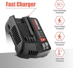 2PACK 20Volt For Craftsman V20 4.0Ah Li-ion Battery CMCB204 CMCB202 /Charger