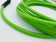 PU Braided Air Hose 1/4″ X 50 Ft with 10 pcs Compressor Accessories KIT 200PSI