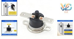 Resettable 290°F Water Heater Thermal Switch for Bradford White Gas Electric …