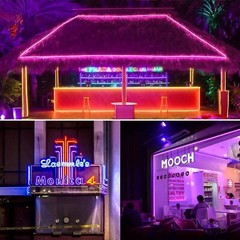 110V 480Leds/m Waterproof COB LED Neon Strip Lights for In/Outdoor Building Room