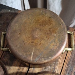 Paul Revere 1801 Copper Stockpot w/ Lid, 8 Qt, Gas/Electric