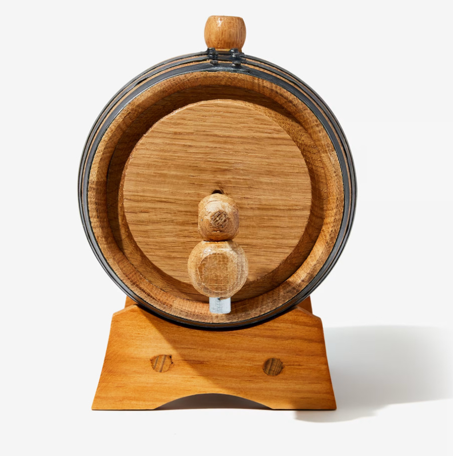 Marcellin Charred American White Oak Mini Aging Barrel Wooden Cask