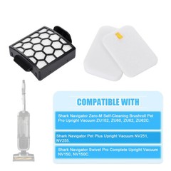 Filters for Shark Navigator Upright Vacuum ZU60 ZU62 ZU62C NV251