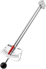 1/4-Inch Drive Beam Torque Wrench – 0-80 Inch/Pounds and 0-9 Newton/Meter Torque