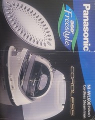 Panasonic NI-WL600 Cordless Steam/Dry Iron Silver
