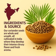 Coriander Seeds Whole – 100% Natural Spice for Cooking & Seasoning – 5 LBS