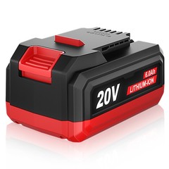 Pack 20V 6Ah Li-Ion Battery for Bauer 1702C-B 1701C-B 1907C-B 2108C-B 2109C-B
