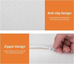 Cooling Gel Green Tea Infused Mattress, CertiPUR-US Certified, Pressure Relief