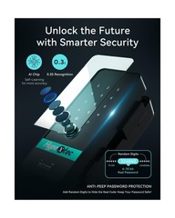 Smart Glass Door Locks for Frameless Glass Doors–Keyless Entry Deadbolts w