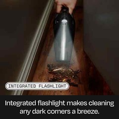 Handheld Vacuum Cleaner Portable Rechargeable Compact 350ml 20min Crevice Tool