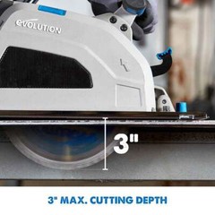 Evolution S210CCS: Metal Cutting Circular Saw with 8-1/4 In. Mild Steel Cutting