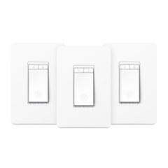 Smart Dimmer Switch 3-Pack – Alexa & Google Home Compatible, Voice Control