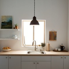 Kichler Missoula 1 -Light Bronze Transitional Metal Bell Medium Hanging Pendant