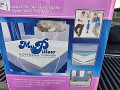 My Pillow Mattress Topper King NIB