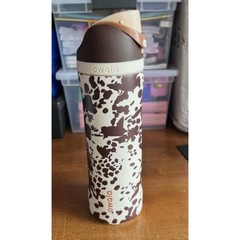 Owala “Cowgirl Core” 24 Oz FreeSip Bottle Special Edition Animal Print Cow Brown