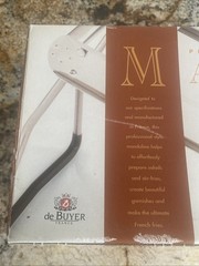de Buyer Professional French Stainless Steel Mandoline, 2003 William-Sonoma