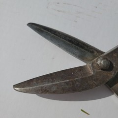 Wiss-18 14″ Metal Shears High Carbon Steel Tin Snips Great Condition