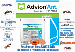 12 Count Bag Advion Ant Bait Arena Stations Pest Control Syngenta ANTS