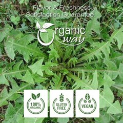 Organic Way Dandelion Leaf Cut & Sifted – Organic, Kosher & USDA Certified
