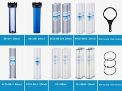 Geekpure Carbon Block Replacement Filter Cartridge 2.5″ x 10″ -Pack of 4