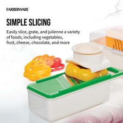 Pro Compact Mandoline with Storage Case and Color