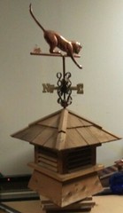 17” CEDAR SHED Cupola 17”Lx18”Hx17”W base14”x14”AS SHOWN