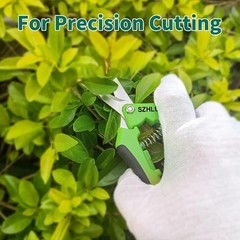 SZHLUX 3-Pack Gardening Scissors 6.5″ Pruning Shears Garden Pruners
