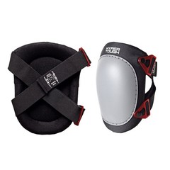 Protective Hard-Shell Rocker Kneepads 8.75 high with Durable Foam Padding