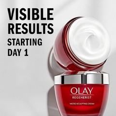 Olay Regenerist Micro Sculpting Anti Aging Cream Moisturizer, 1.7 oz