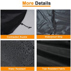 Heavy Duty BBQ Gas Grill Cover Waterproof UV Protection for Weber Spirit Series